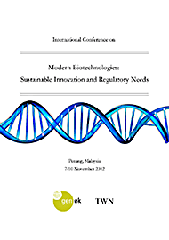 International Conference on Modern Biotechnologies: Sustainable Innovation and Regulatory Needs